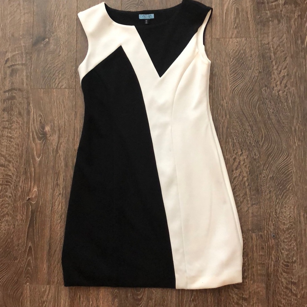 Black and White Dress